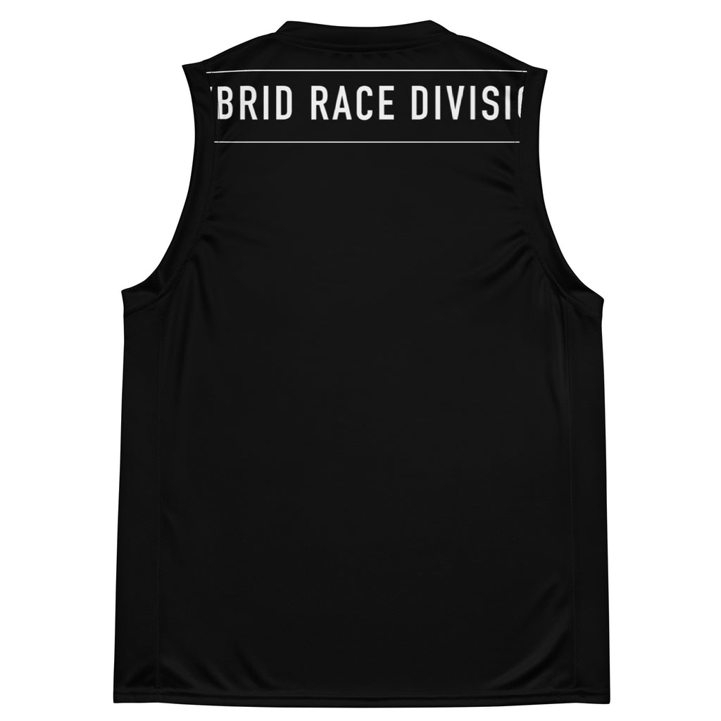 Black RLR Hybrid Mesh Tank back view