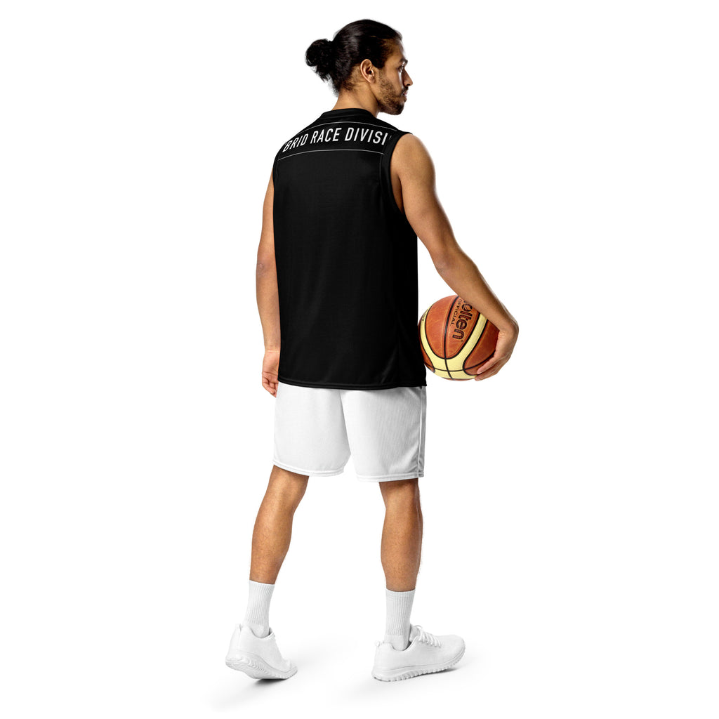 Black RLR Hybrid Mesh Tank back view