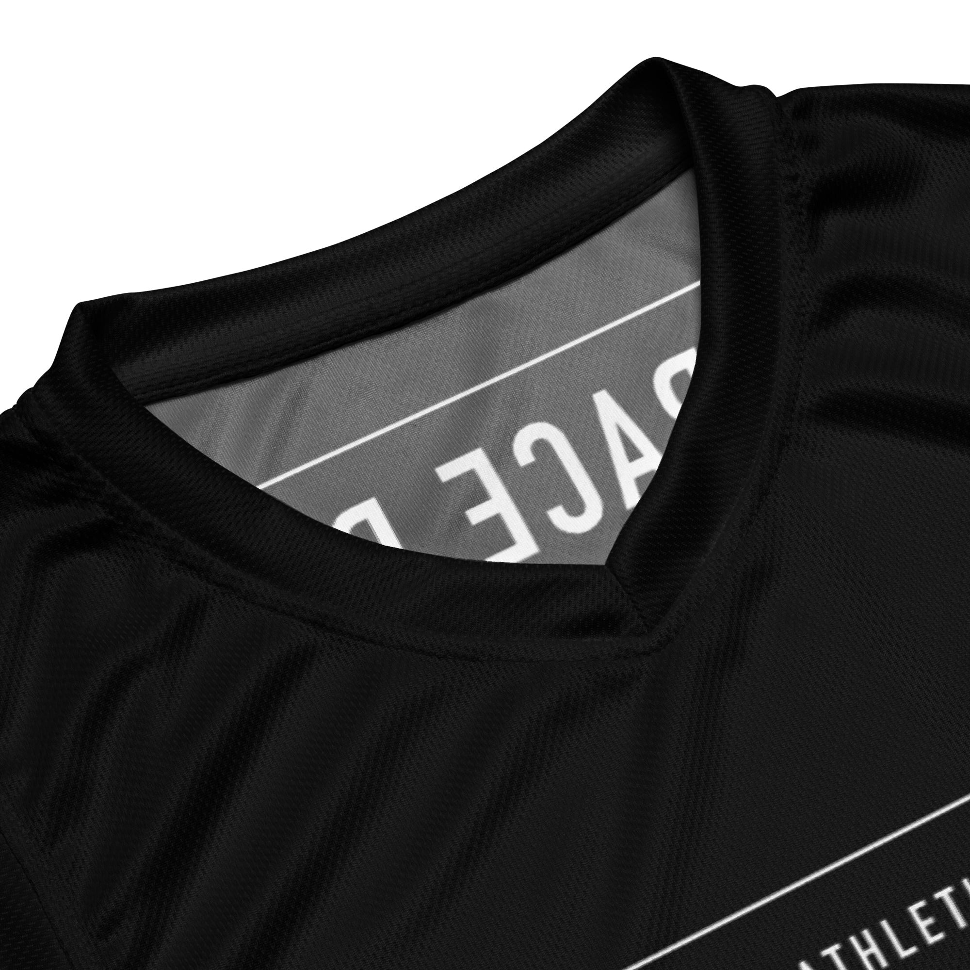 Black RLR Hybrid Mesh Tank fabric and construction detail