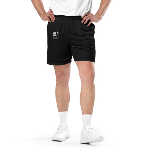 Black RLR Hybrid Mesh Short front view