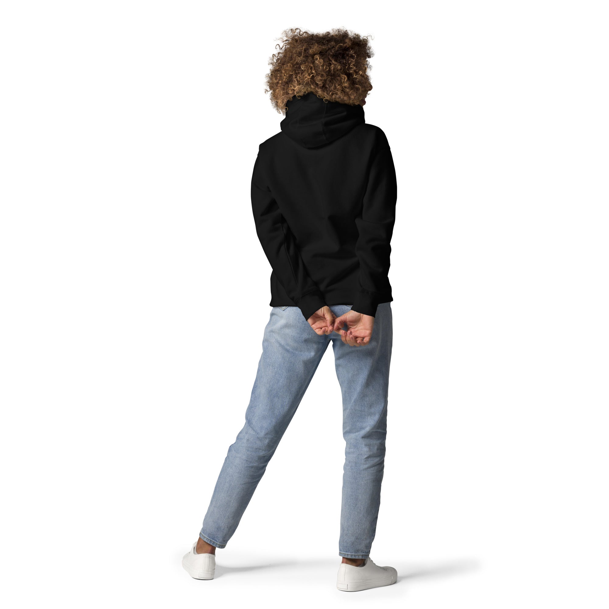 Black RLR Recovery Hoodie back view