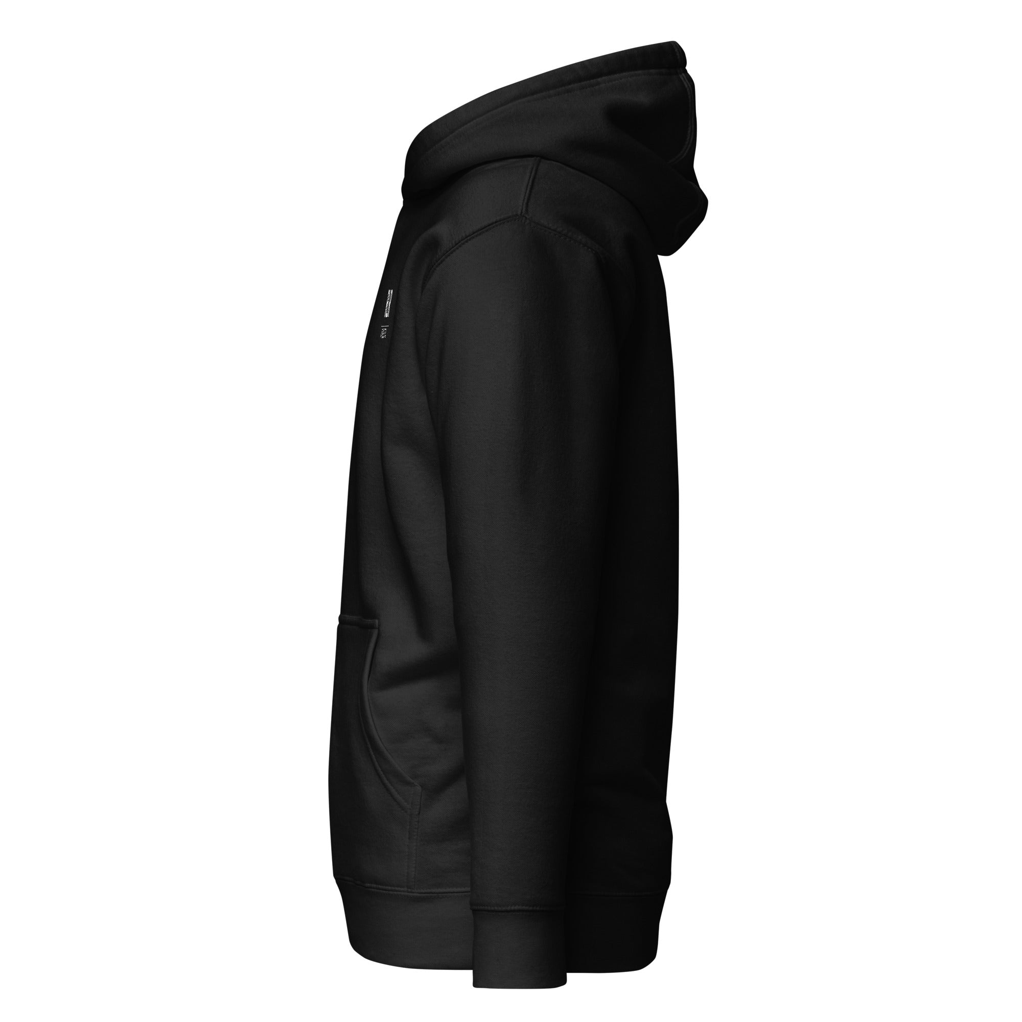Black RLR Recovery Hoodie left-side view